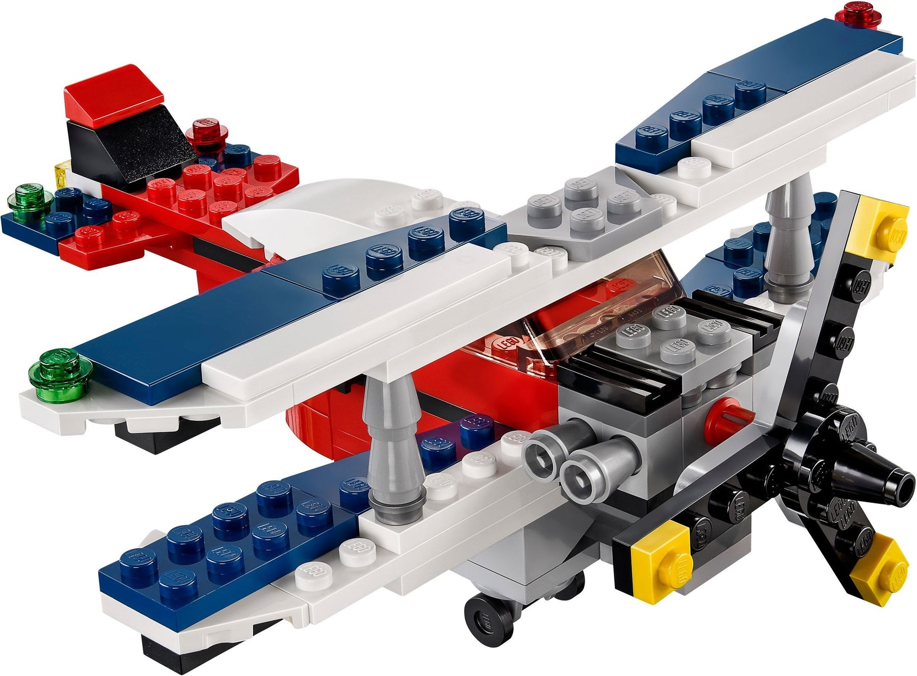 LEGO 31020 Twinblade Adventures 3-in-1 Airplane, Biplane, Helicopter - SuperSaverAU - view 4