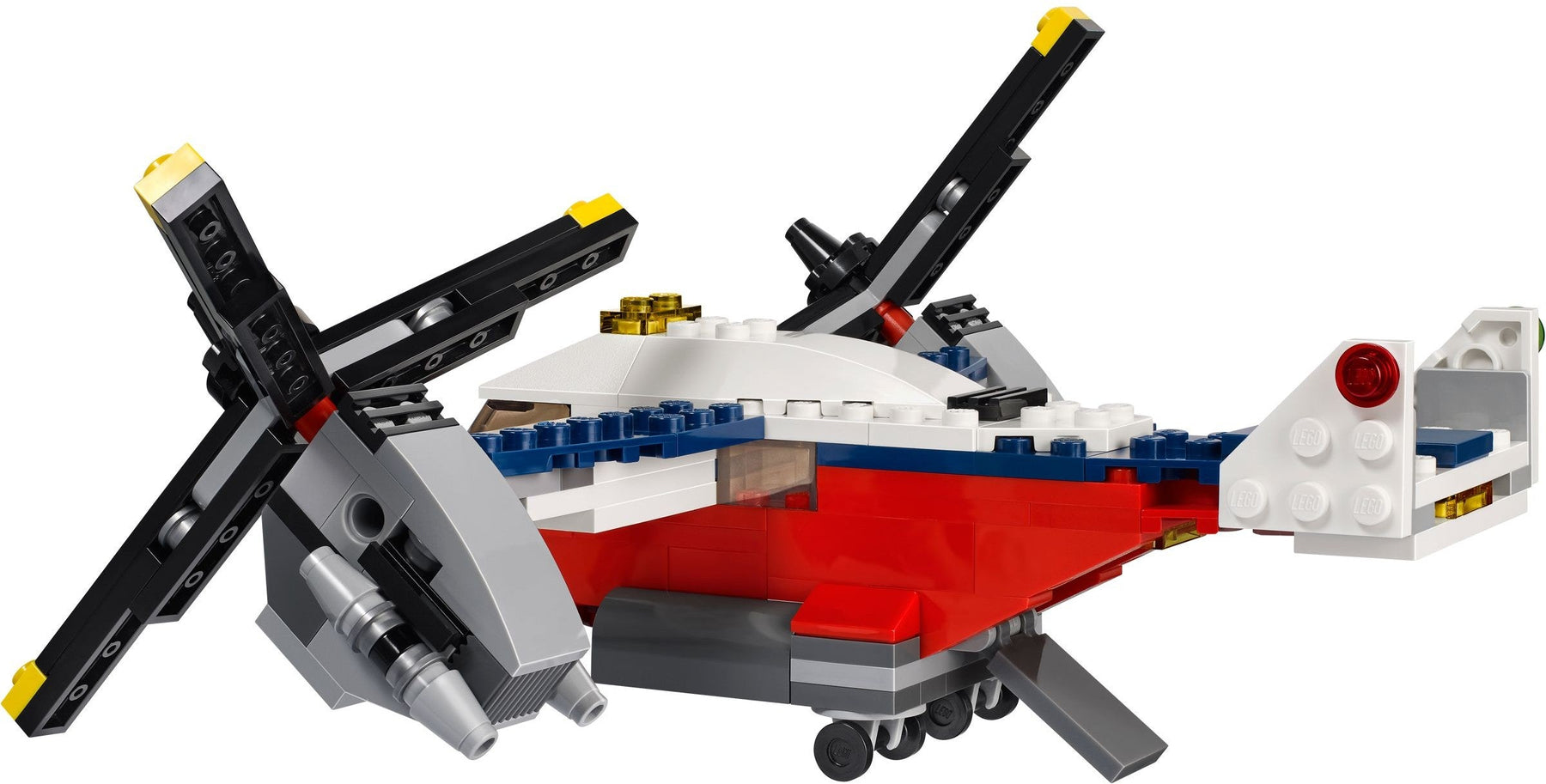 LEGO 31020 Twinblade Adventures 3-in-1 Airplane, Biplane, Helicopter - SuperSaverAU - view 5