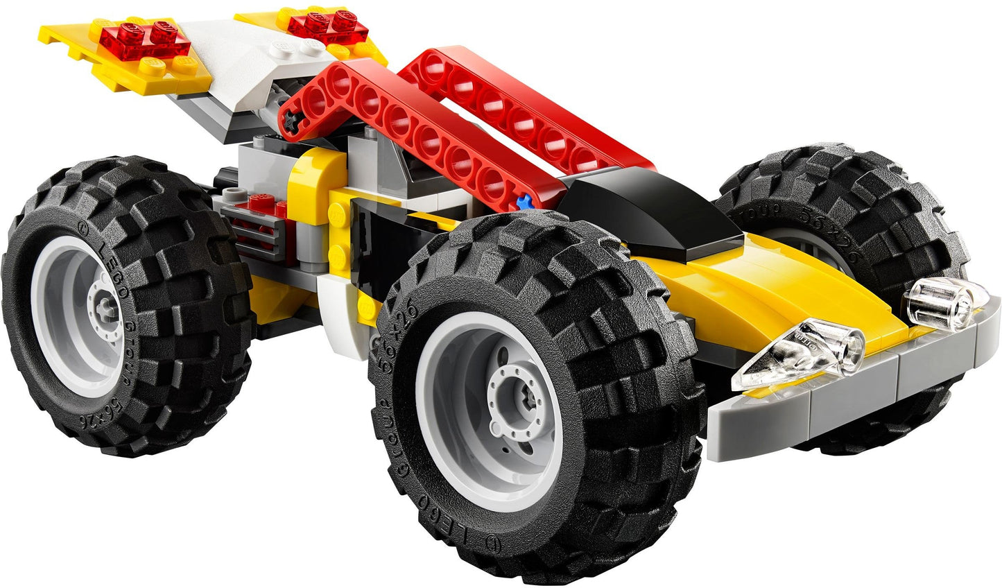LEGO 31022 Turbo Quad 3-in-1 ATV, Monster Truck, Buggy Set