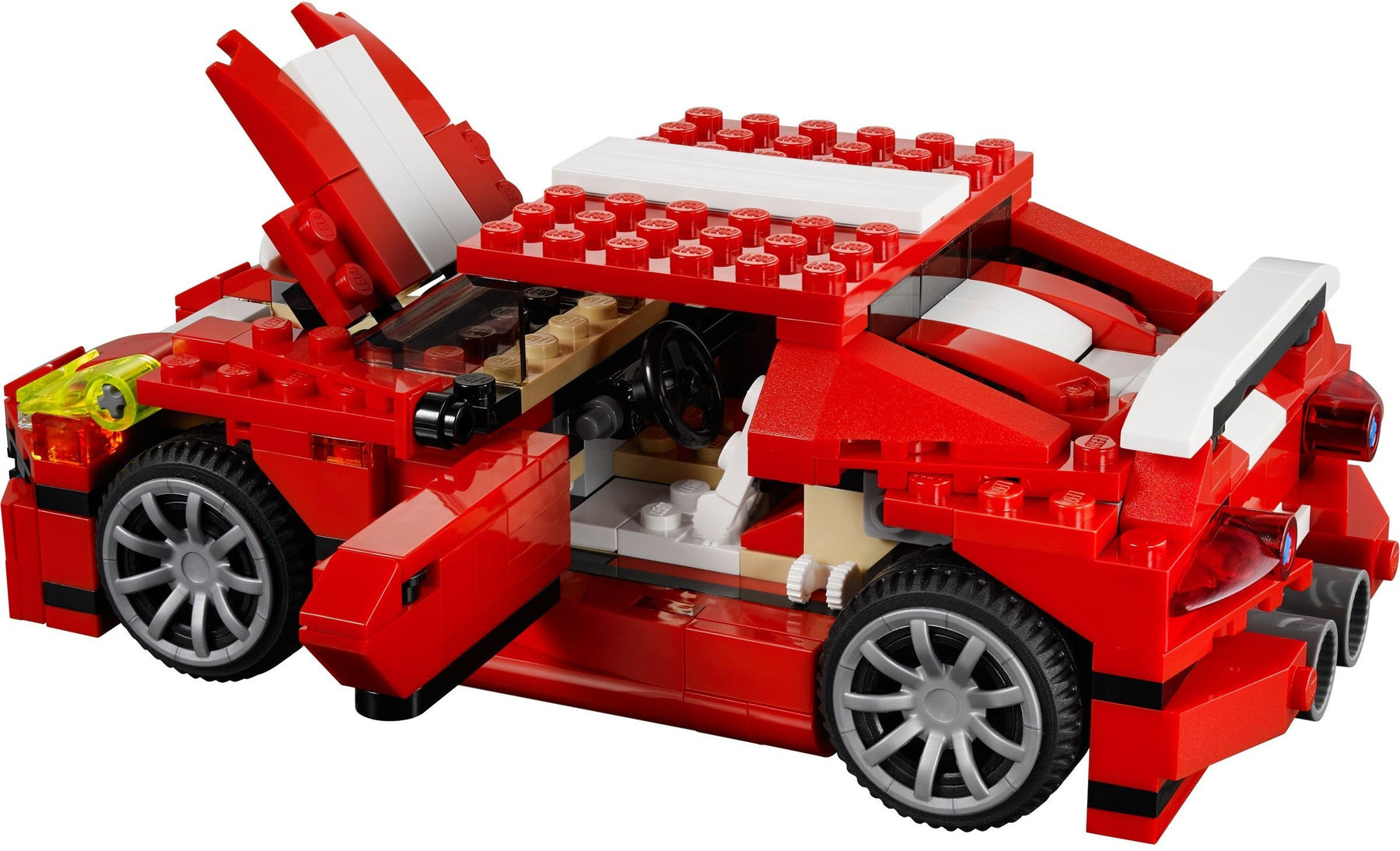 LEGO 31024 Roaring Power 3-in-1 Sports Car, Dino, Seaplane - SuperSaverAU - view 5