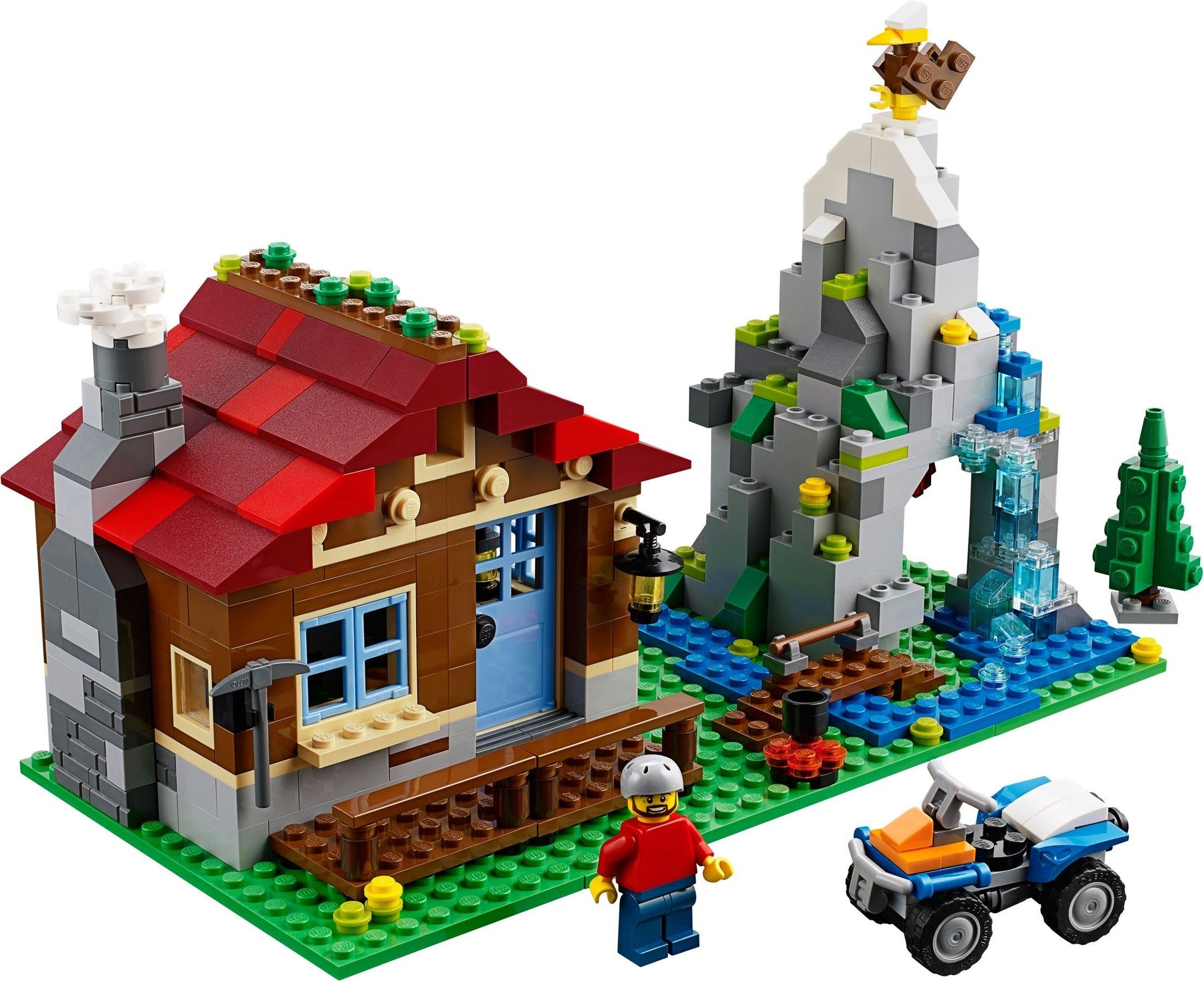 LEGO 31025 Mountain Hut 3-in-1 Explorer Adventure - SuperSaverAU - view 4