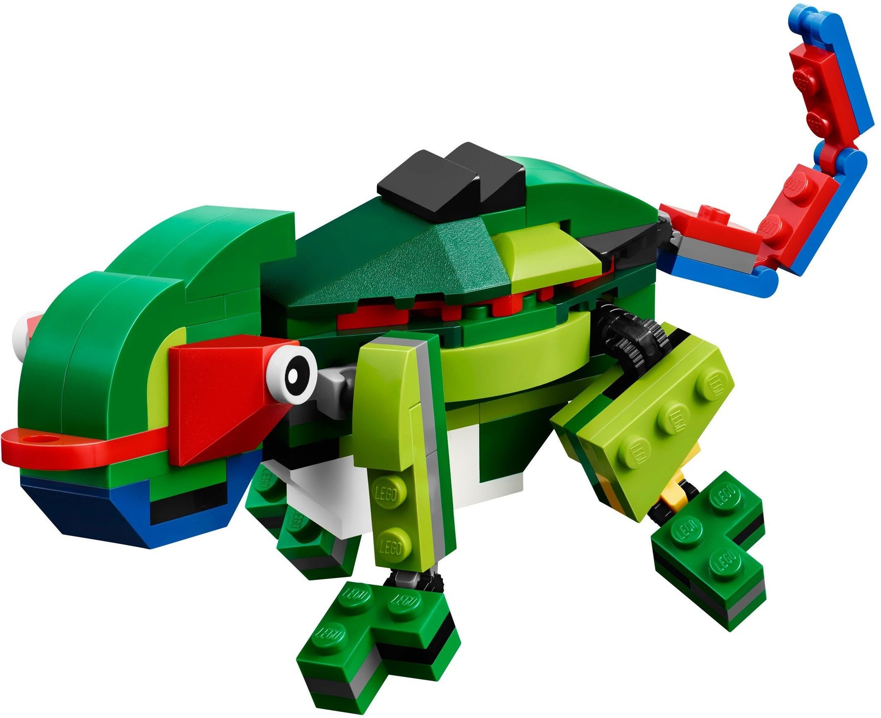 LEGO 31031 Rainforest Animals 3-in-1 Parrot, Frog & Fly - SuperSaverAU - view 4