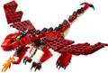 LEGO 31032 Red Creatures 3-in-1 Dragon, Snake & Scorpion - SuperSaverAU - view 2