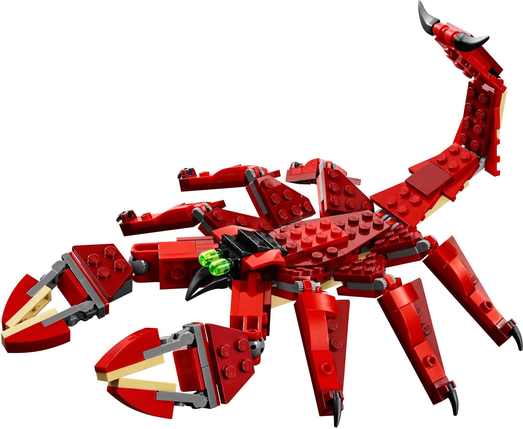 LEGO 31032 Red Creatures 3-in-1 Dragon, Snake & Scorpion - SuperSaverAU - view 4