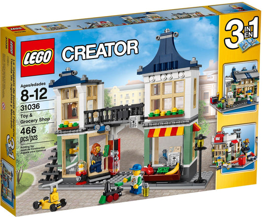 LEGO 31036 3-in-1 Toy & Grocery Shop, Post Office, or Newsstand
