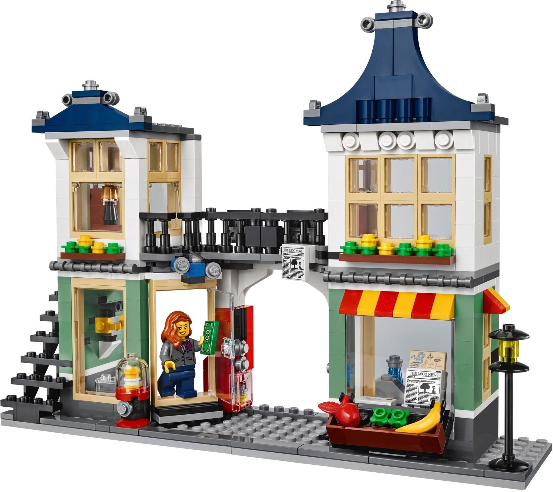 LEGO 31036 3-in-1 Toy & Grocery Shop, Post Office, or Newsstand - SuperSaverAU - view 2