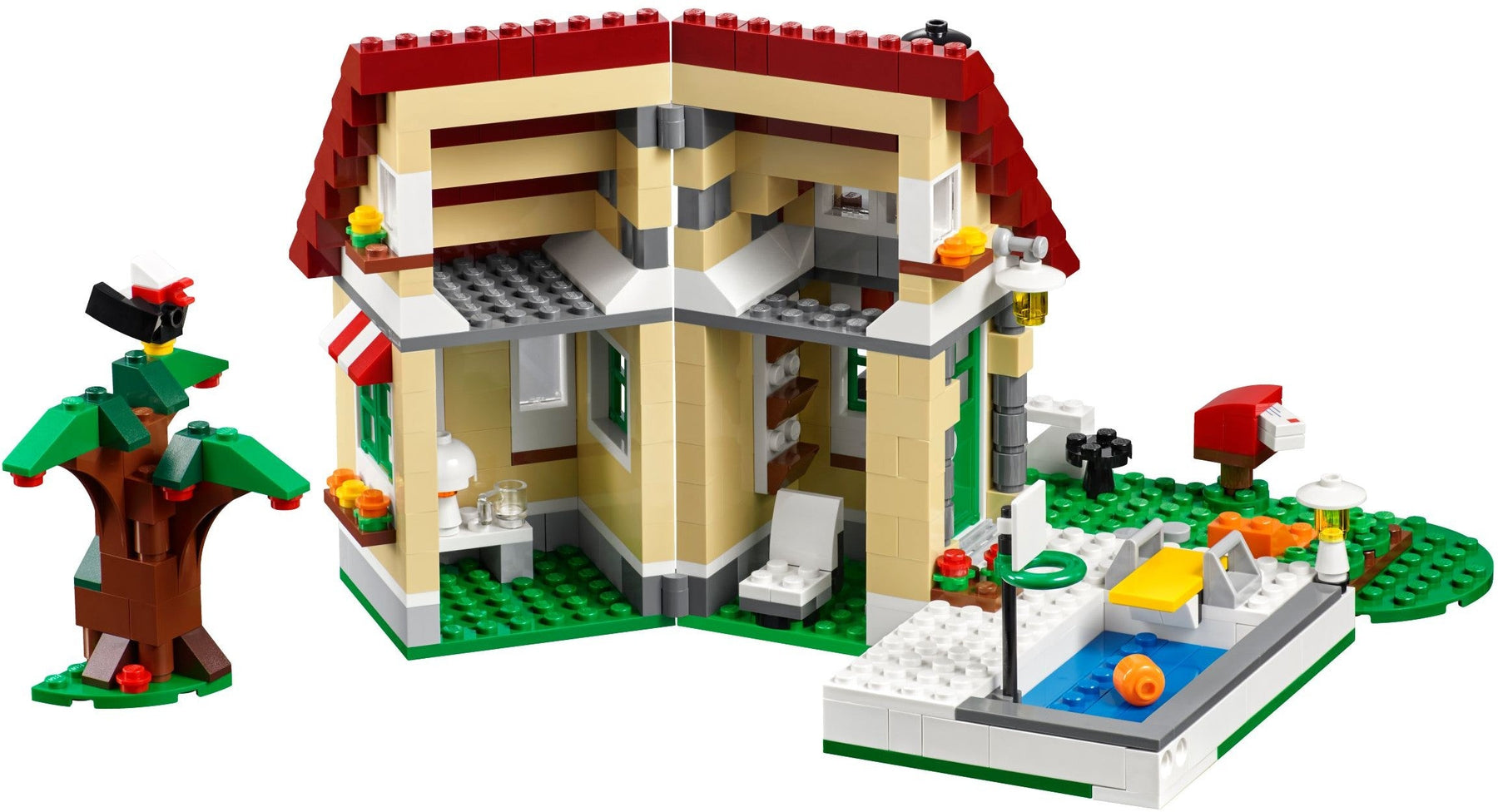 LEGO 31038 Changing Seasons: 3-in-1 Summer, Autumn & Winter Cottage - SuperSaverAU - view 4