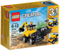 LEGO 31041 3-in-1 Construction Vehicles: Backhoe, Dump Truck & Telehandler - SuperSaverAU - view 1