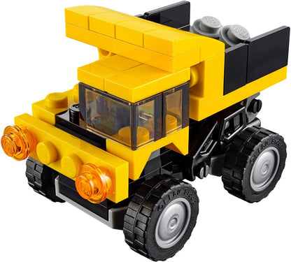 LEGO 31041 3-in-1 Construction Vehicles: Backhoe, Dump Truck & Telehandler