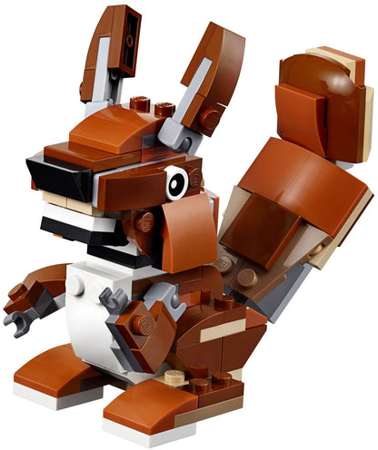 LEGO 31044 Creator 3-in-1 Park Animals: Dog, Duck & Squirrel Building Set