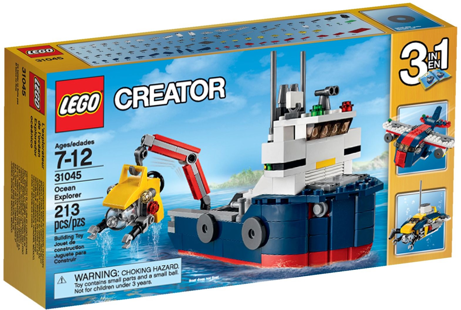 LEGO 31045 Creator Ocean Explorer Science- Auzzi Store