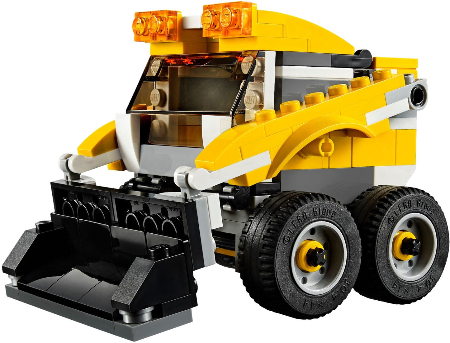 LEGO 31046 3-in-1 Fast Car, Truck & Skid Loader Building Set