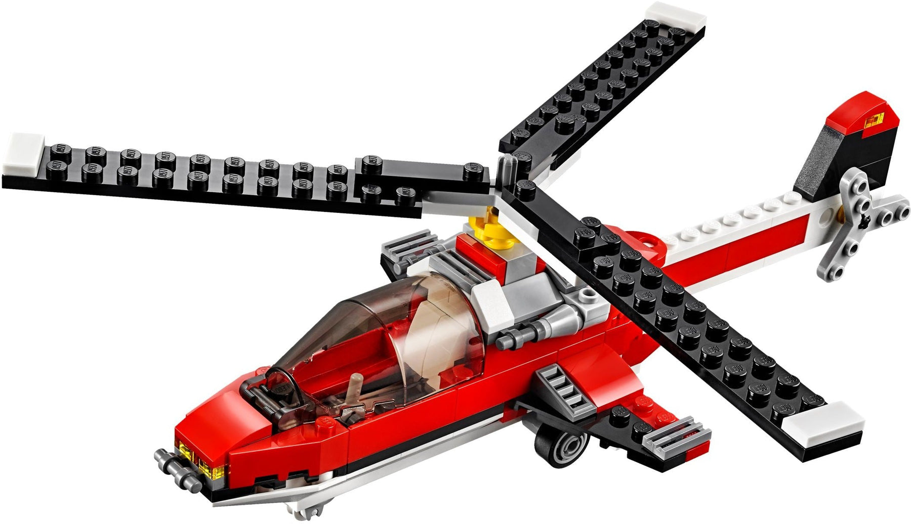LEGO 31047 3-in-1 Propeller Plane, Hydroplane, Helicopter - SuperSaverAU - view 3