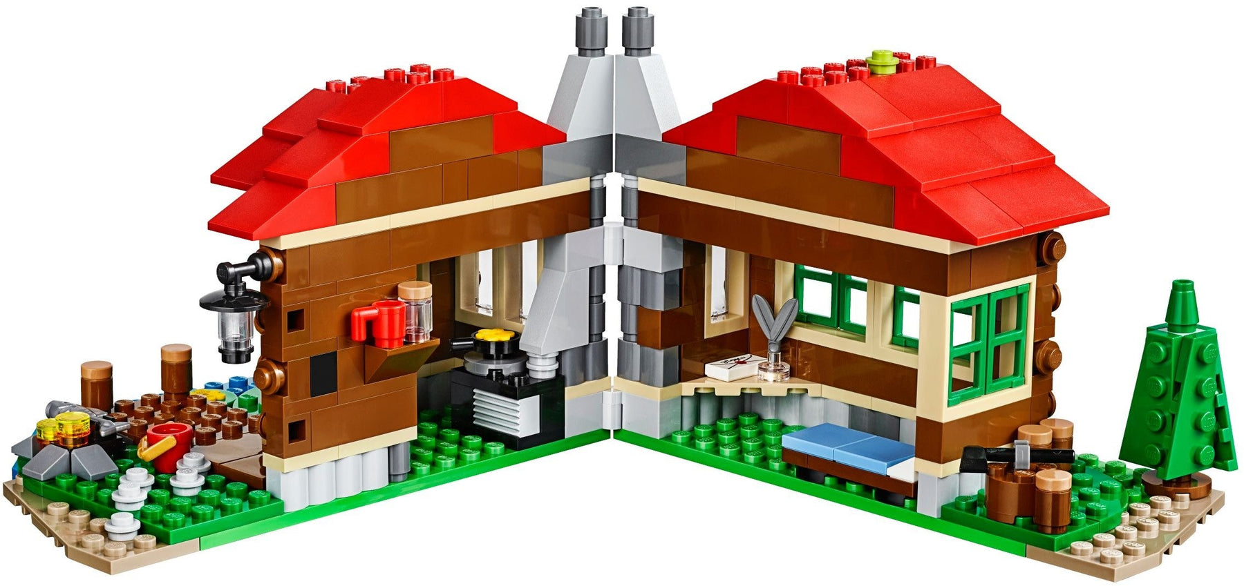 LEGO 31048 Lakeside Lodge 3-in-1 Building Kit - SuperSaverAU - view 4