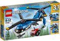 LEGO 31049 Twin Spin Helicopter 3-in-1 Building Set - SuperSaverAU - view 1