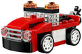 LEGO 31055 Red Racer 3-in-1 Sports Car, Tow Truck & Race Car - SuperSaverAU - view 4
