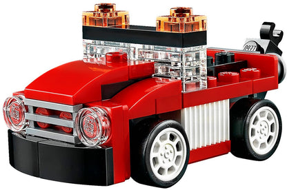 LEGO 31055 Red Racer 3-in-1 Sports Car, Tow Truck & Race Car