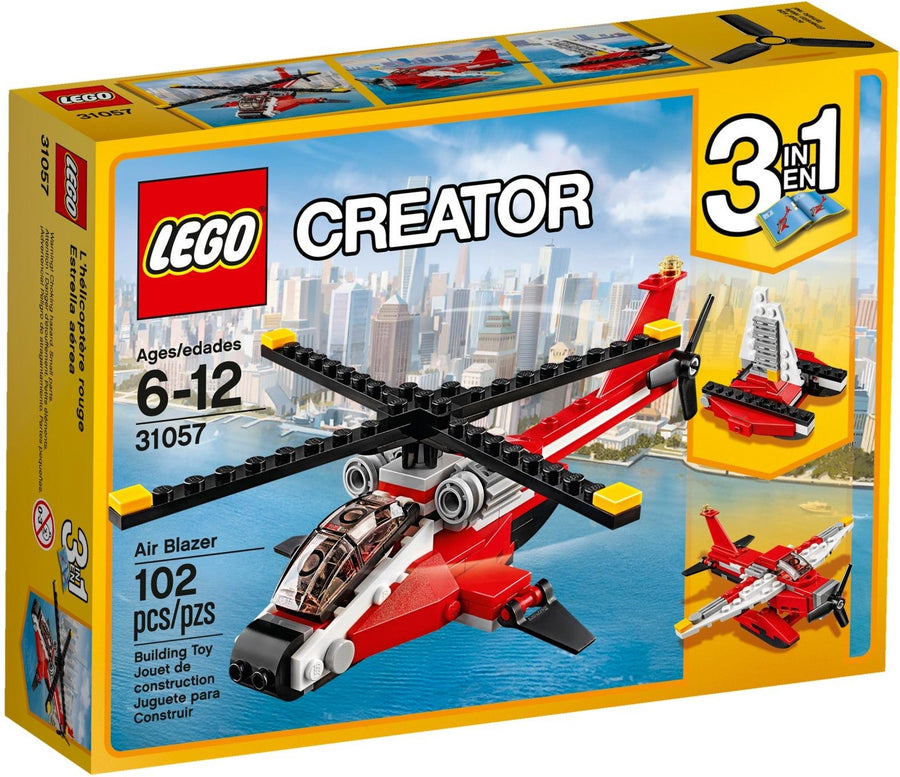 LEGO 31057 Air Blazer 3-in-1 Helicopter, Seaplane, Catamaran - SuperSaverAU - view 1