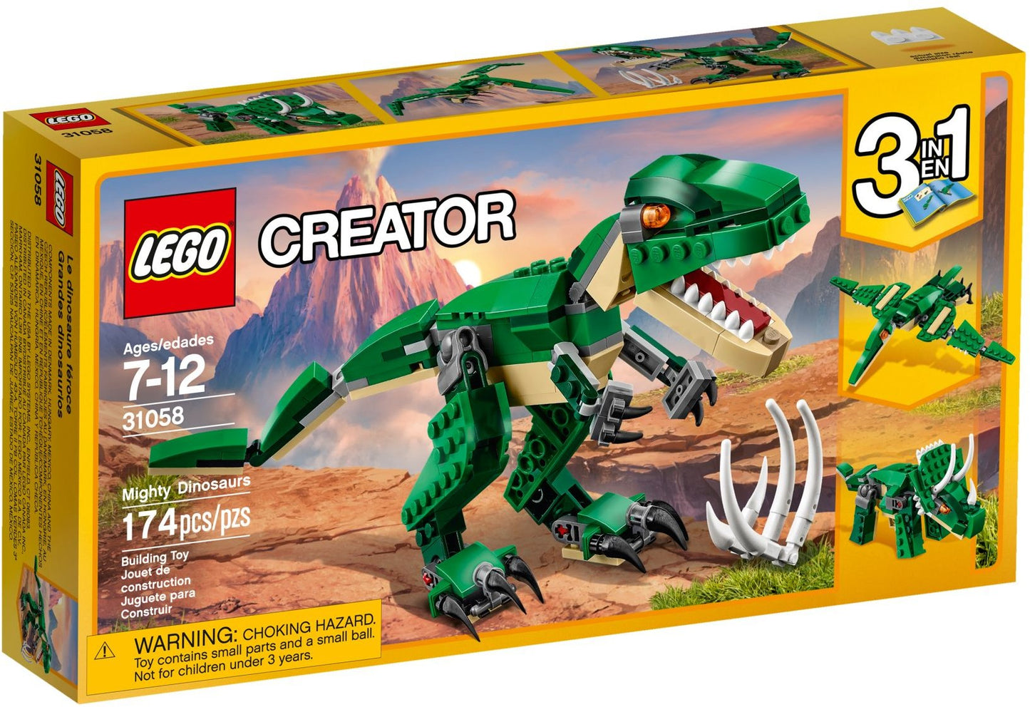 LEGO 31058 Creator Series Series Mighty Dinosaurs- Auzzi Store