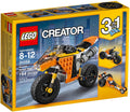 LEGO 31059 3-in-1 Sunset Street Bike, Road Bike & Dragster - SuperSaverAU - view 1
