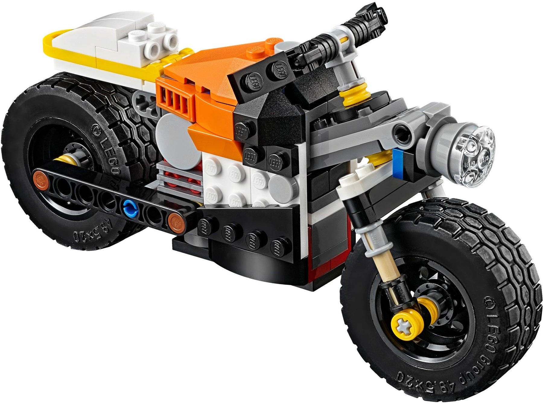 LEGO 31059 3-in-1 Sunset Street Bike, Road Bike & Dragster - SuperSaverAU - view 4