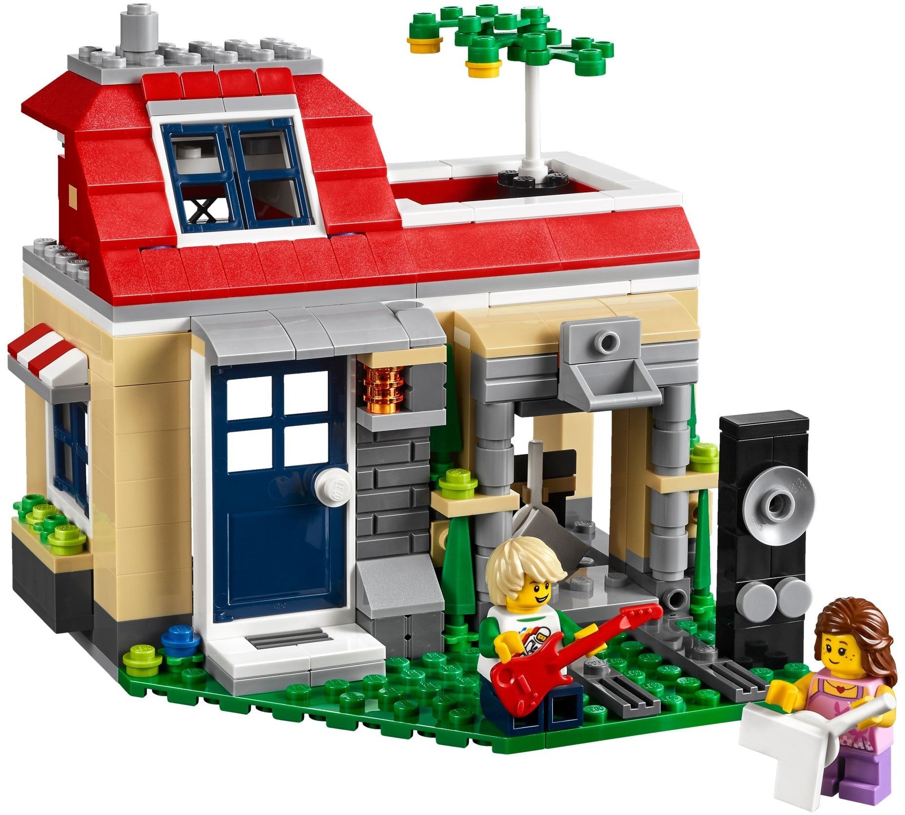 LEGO Creator Series Modular Poolside Holiday 31067 Building Kit- Auzzi Store