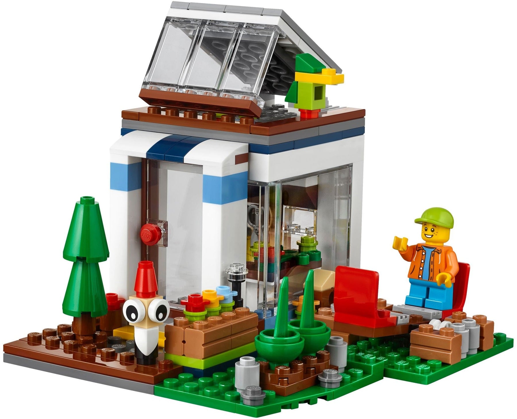 LEGO 31068 Modern Home 3-in-1 Creator Set: Build, Customize, Play! - SuperSaverAU - view 6