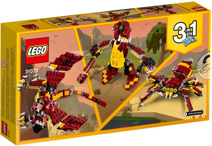 LEGO 31073 Creator 3in1 Mythical Creatures: Dragon, Spider & Troll