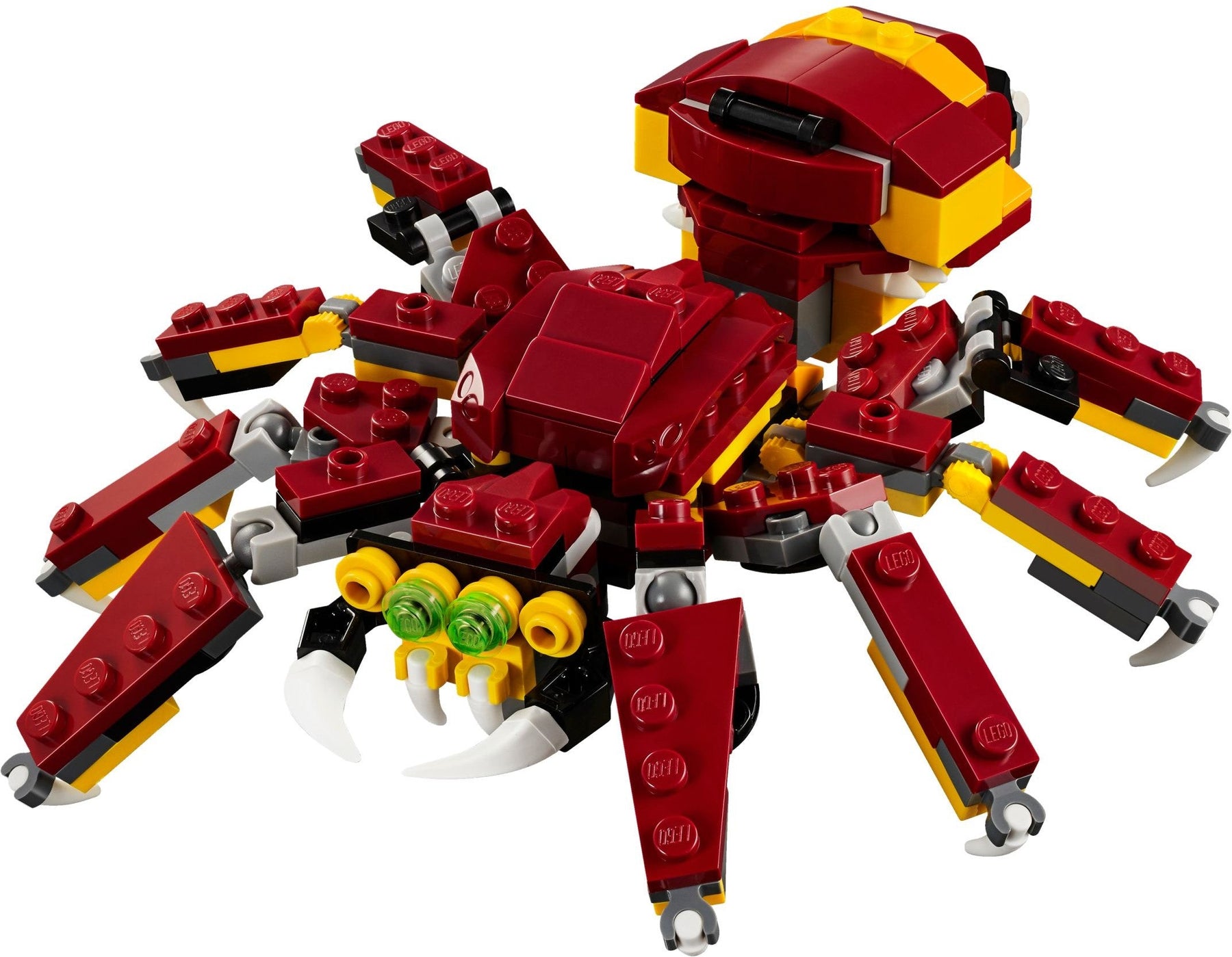 LEGO 31073 Creator 3in1 Mythical Creatures: Dragon, Spider & Troll - SuperSaverAU - view 4