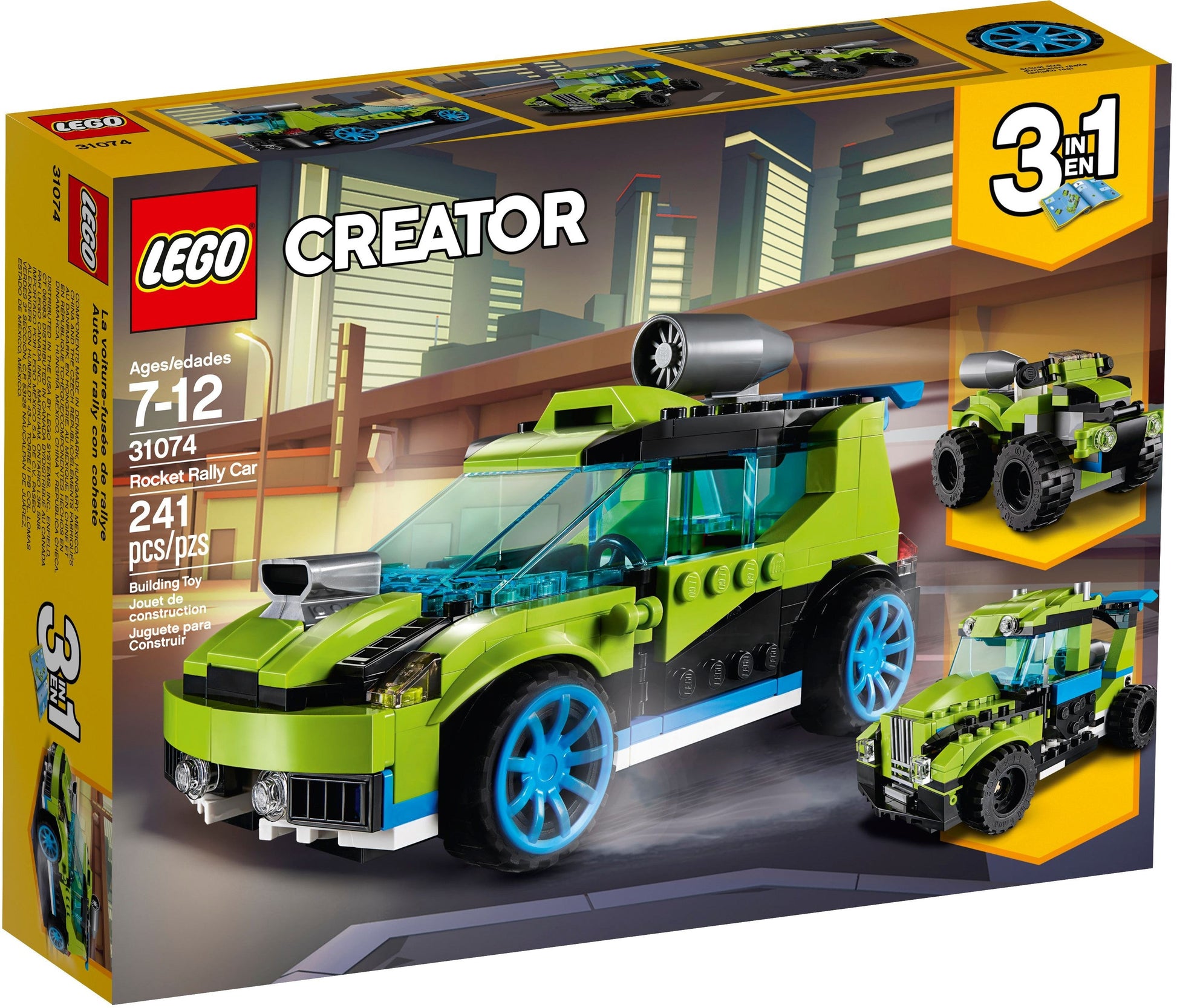 LEGO 31074 Creator Rocket Rally Car- Auzzi Store