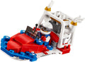 LEGO 31076 Daredevil Stunt Plane: 3-in-1 Biplane, Rocket Car & Boat - SuperSaverAU - view 4