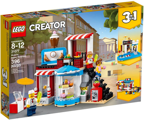 LEGO 31077 Modular Sweet Surprises: Cake Shop, Pool House & Cafe 3in1 - SuperSaverAU - view 1