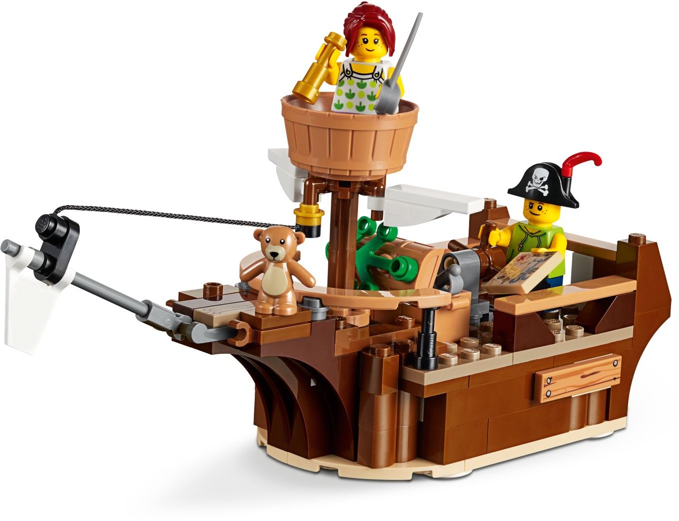 LEGO 31078 Pirate Ship Treehouse 3-in-1 Building Set
