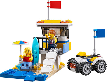 LEGO 31079 Sunshine Surfer Van: 3-in-1 Camper, Beach Buggy, Lifeguard Tower