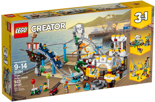 LEGO Creator Series 3in1 Pirate Roller Coaster 31084 Building Kit- Auzzi Store