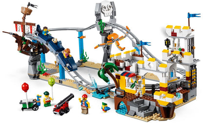 LEGO Creator Series 3in1 Pirate Roller Coaster 31084 Building Kit- Auzzi Store