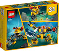 LEGO Creator 3in1 31090 Yellow Underwater Robot Submarine - Retired - SuperSaverAU - view 5