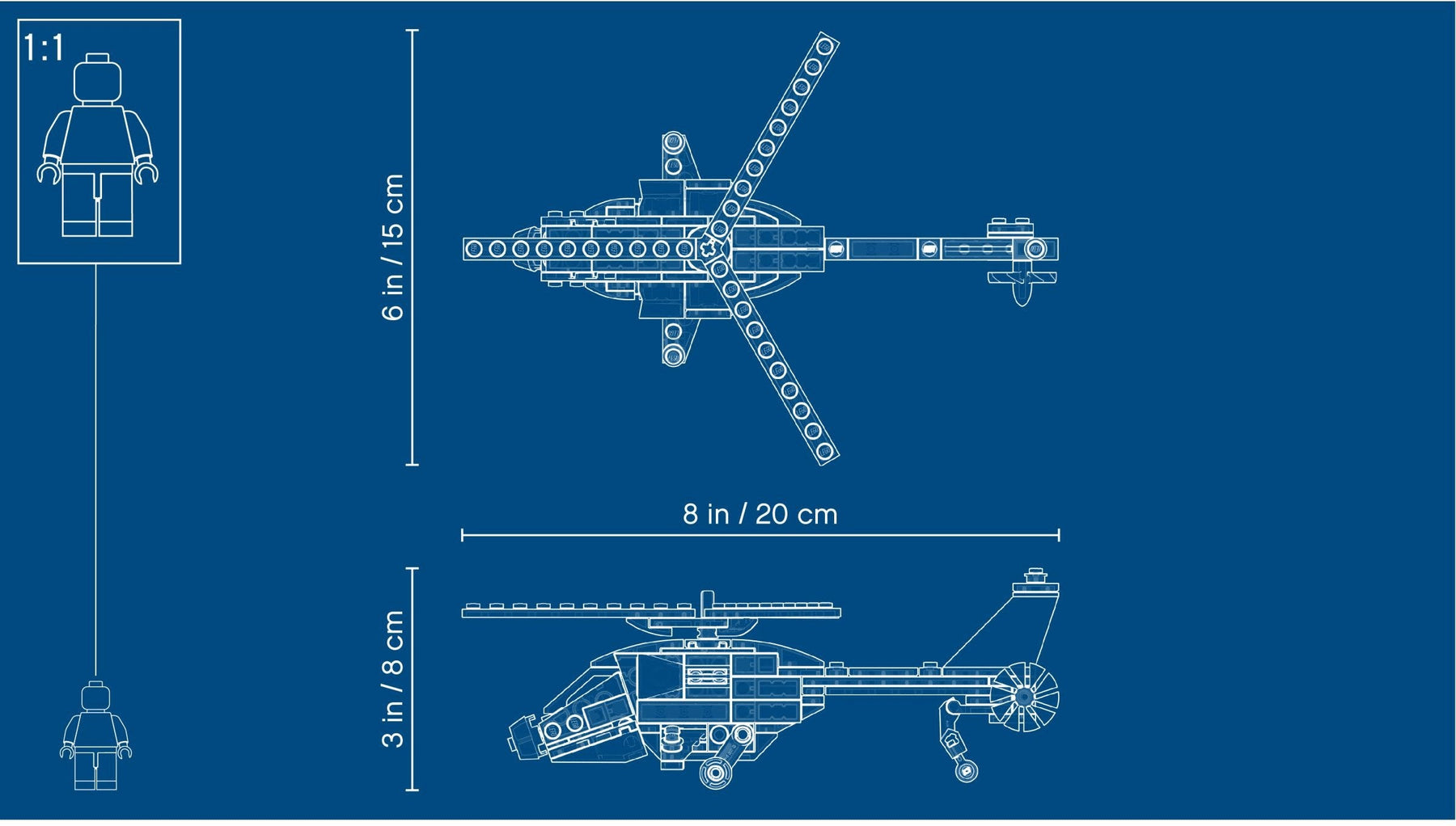 LEGO 31092 Creator 3in1 Helicopter, Boat & Glider Plane - SuperSaverAU - view 5