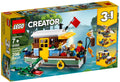 LEGO Creator 3 IN 1 Riverside Houseboat Set (31093) - SuperSaverAU - view 1