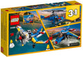 LEGO 31094 Race Plane 3in1 Helicopter Jet Pilot - SuperSaverAU - view 4