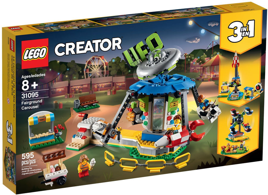 LEGO 31095 Creator Fairground Carousel- Auzzi Store