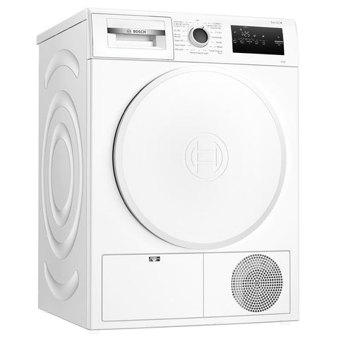 Bosch Series 4 8kg Heat Pump Dryer - 8 Star Energy Rating, ActiveAir, AutoDry, Anti-Crease - WTH83002AU