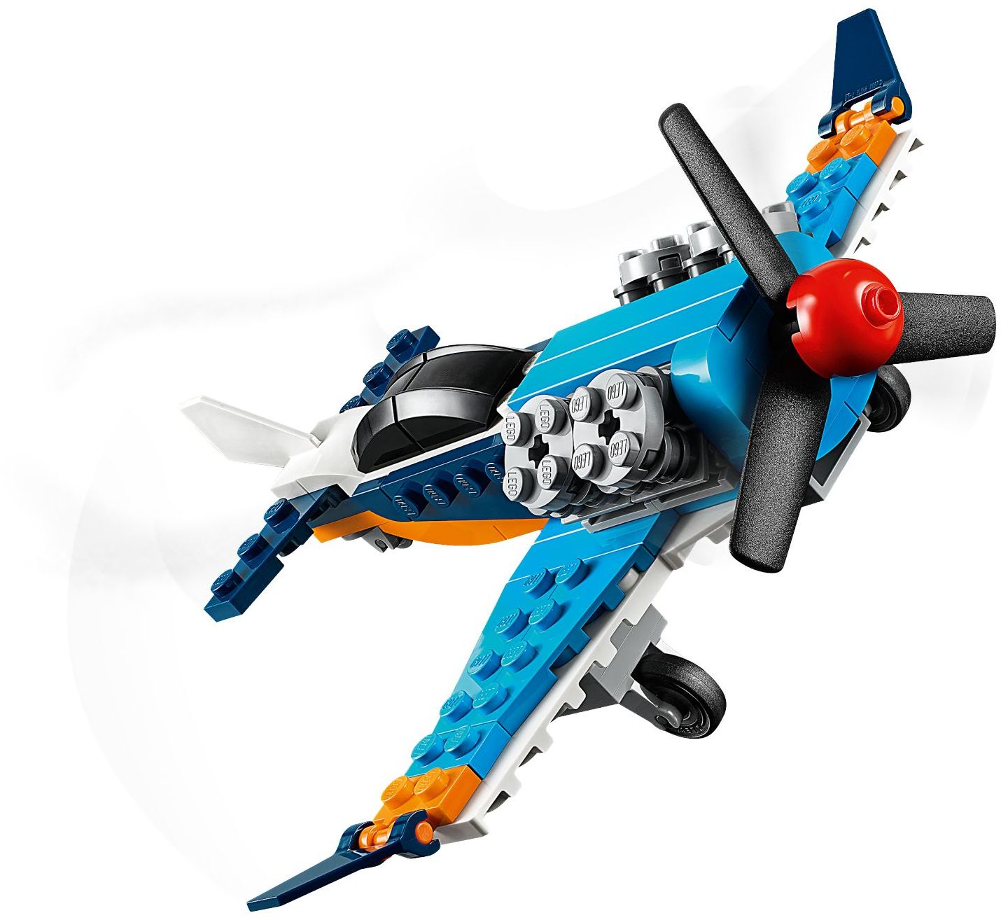 LEGO 31099 Creator 3in1 Propeller Plane, Jet, Helicopter Building Set - SuperSaverAU - view 2