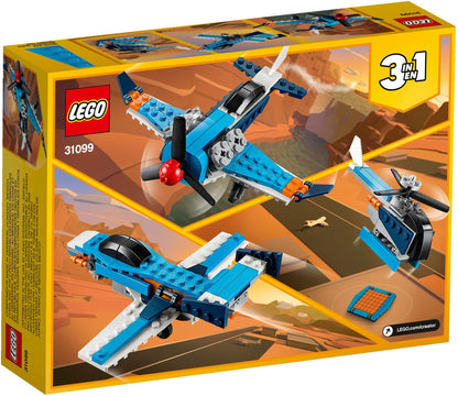 LEGO 31099 Creator 3in1 Propeller Plane, Jet, Helicopter Building Set