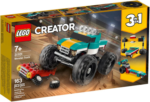 LEGO 31101 Monster Truck 3-in-1 Car & Dragster Set - SuperSaverAU - view 1
