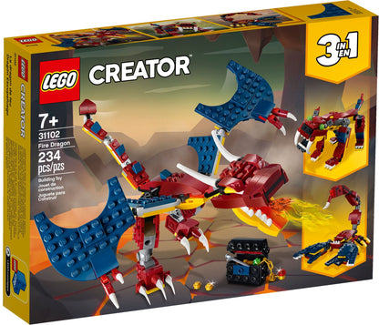 LEGO Creator Series 31102: Fire Dragon- Auzzi Store