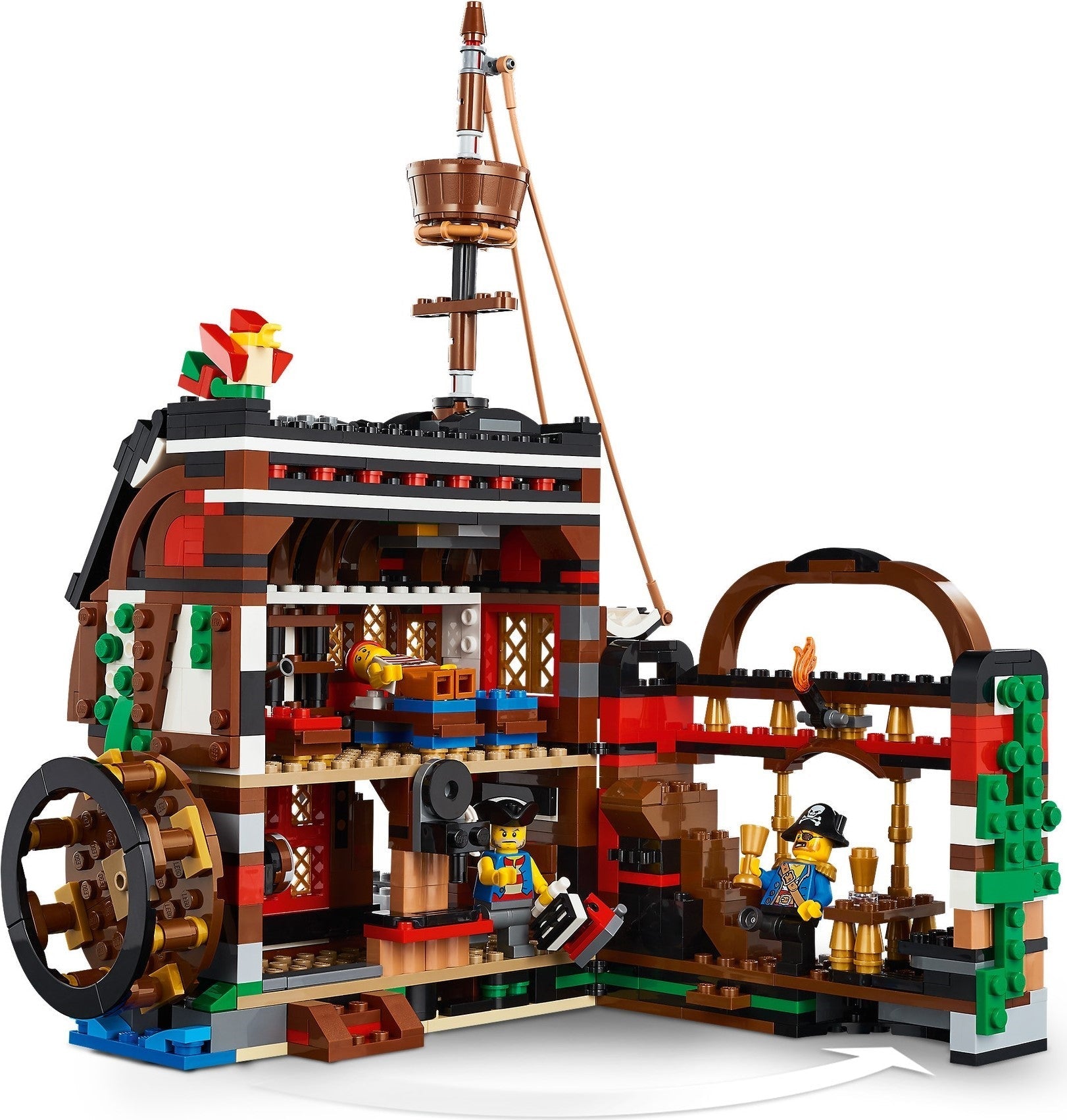 LEGO 31109 Creator 3 in 1 Pirate Ship - SuperSaverAU - view 7