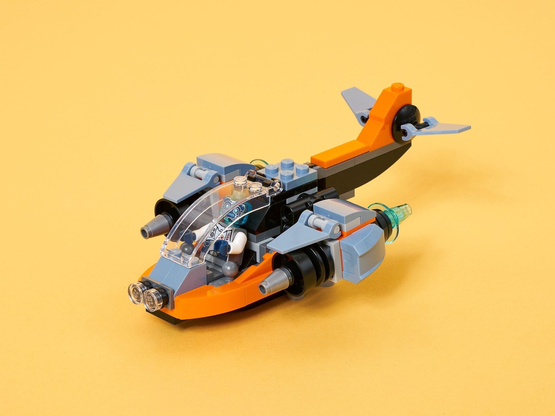 LEGO 31111 Cyber Drone 3in1 Robot Mech Scooter Building Toy Set - SuperSaverAU - view 7