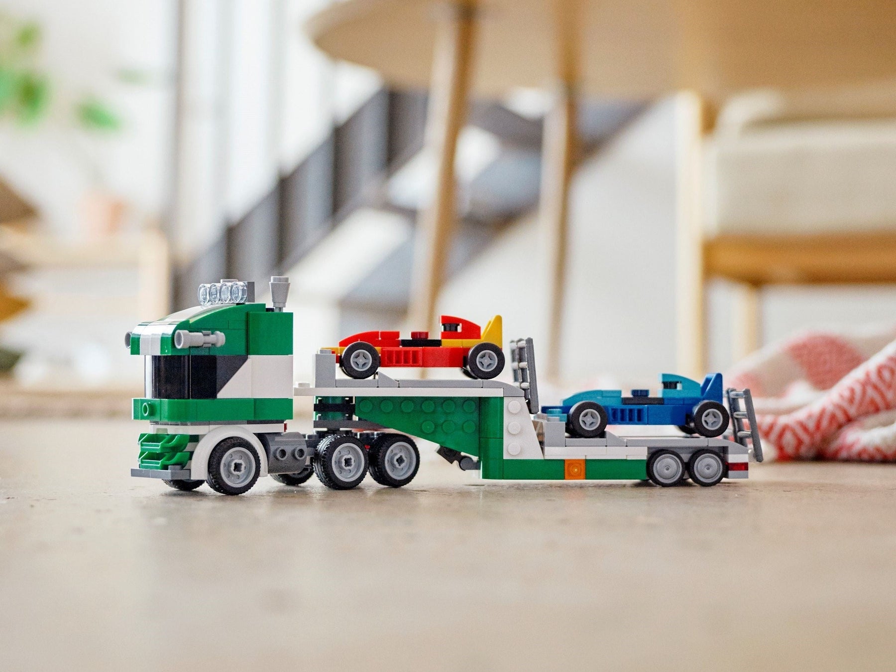LEGO 31113 Race Car Transporter: Truck, Crane & Tugboat 3in1 - SuperSaverAU - view 5
