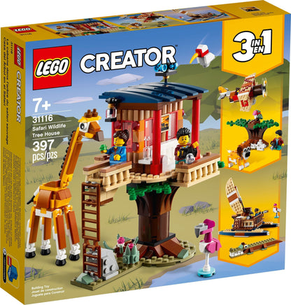 LEGO Creator 31116 Safari Wildfire Tree House- Auzzi Store